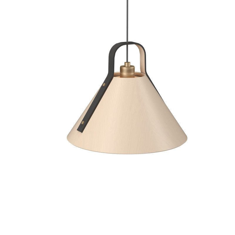 Accord Lighting 1528.48 Strap Accord Pendant in Organic Cappuccino