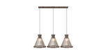 Accord Lighting 1538.18 Corda Accord Suspension en noyer américain