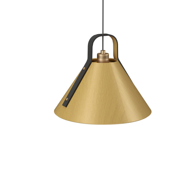 Accord Lighting 1528.49 Strap Accord Pendant in Organic Gold