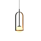 Accord Lighting 1544.12 Strap Accord Pendant in Teak