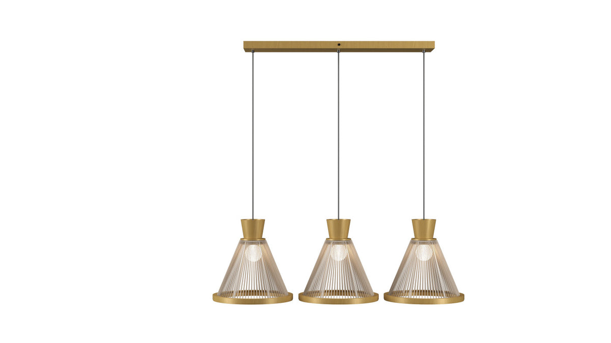 Accord Lighting 1538.49 Corda Accord Suspension en or biologique