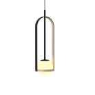 Accord Lighting 1545.48 Strap Accord Pendant in Organic Cappuccino