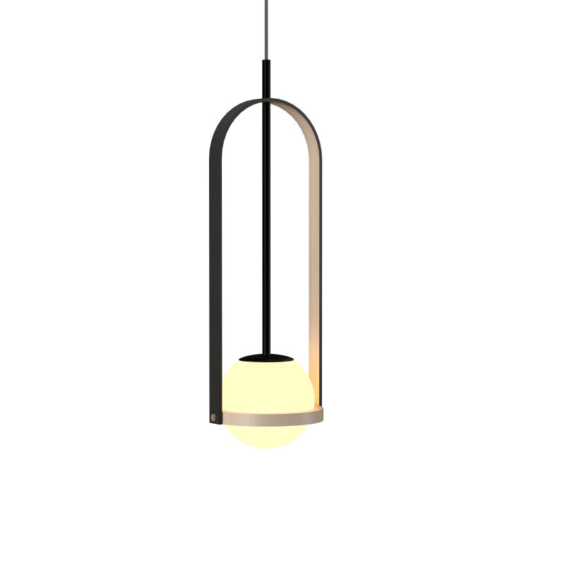 Accord Lighting 1545.48 Strap Accord Pendant in Organic Cappuccino