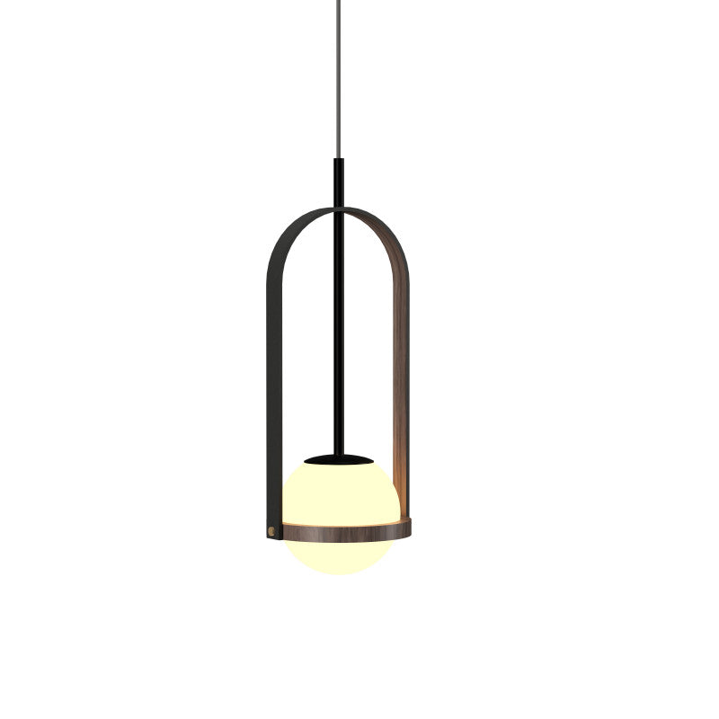 Accord Lighting 1544.18 Strap Accord Pendant in American Walnut