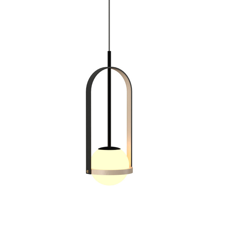 Accord Lighting 1544.48 Strap Accord Pendant in Organic Cappuccino
