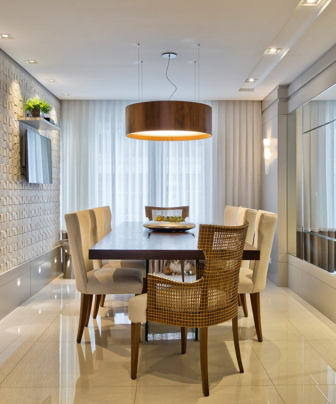 Accord Lighting 1038LED Cylindrical Accord Pendant room setting