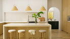 Accord Lighting 1528 Strap Accord Pendant room setting