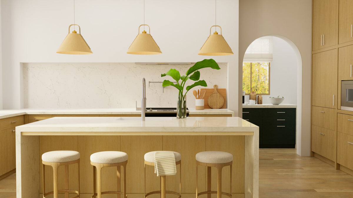 Accord Lighting 1528 Strap Accord Pendant room setting