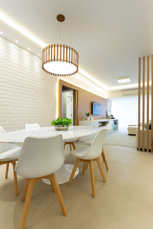 Accord Lighting 1094LED à lattes Accord Suspension aménagement de la chambre