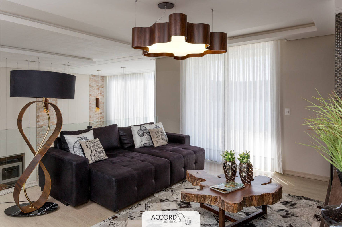 Accord Lighting 1200LED Organic Accord Pendant room setting