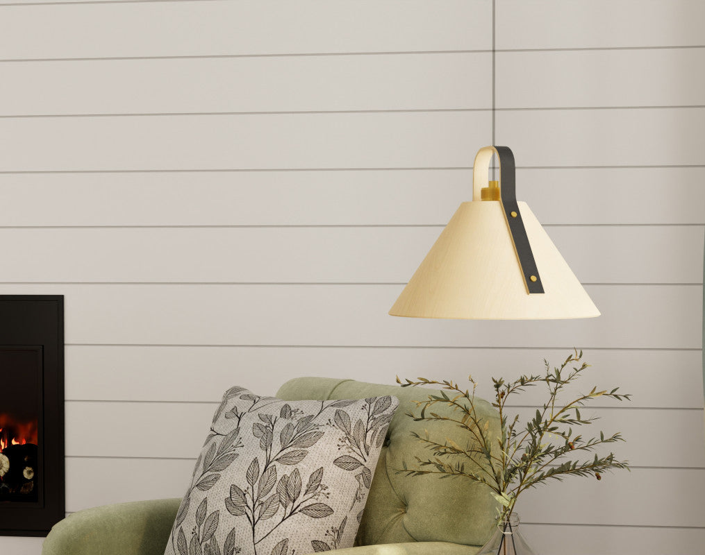 Accord Lighting 1528 Strap Accord Pendant room setting
