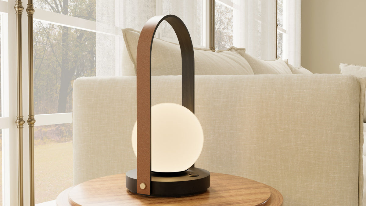 Accord Lighting 7104 Strap Accord Table Lamp room setting