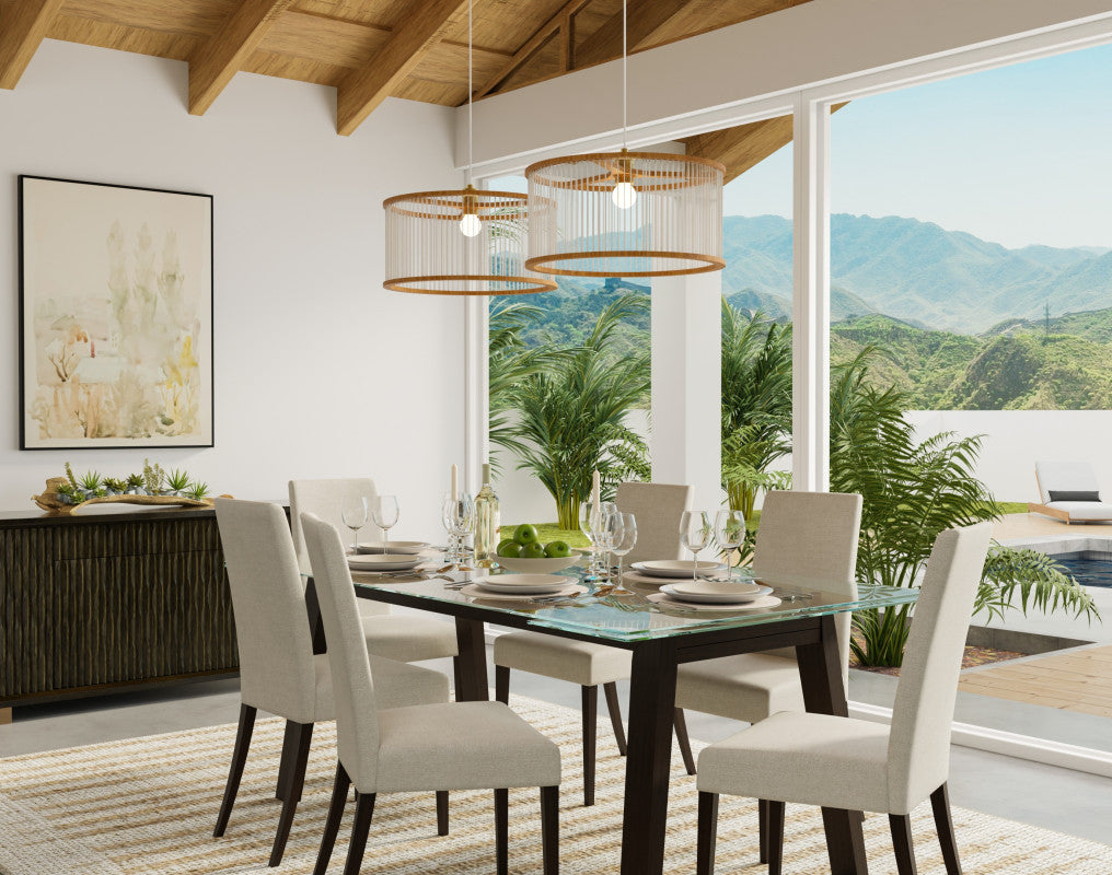 Accord Lighting 1537 Corda Accord Suspension aménagement de la chambre