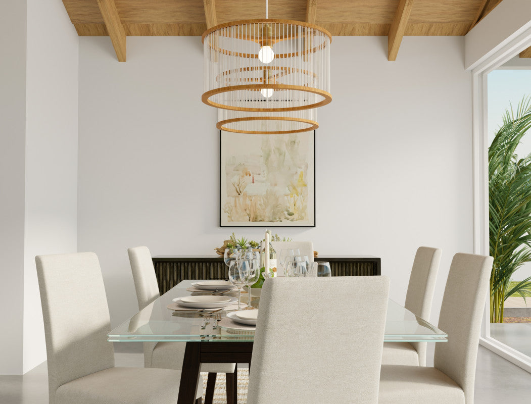 Accord Lighting 1537 Corda Accord Suspension aménagement de la chambre