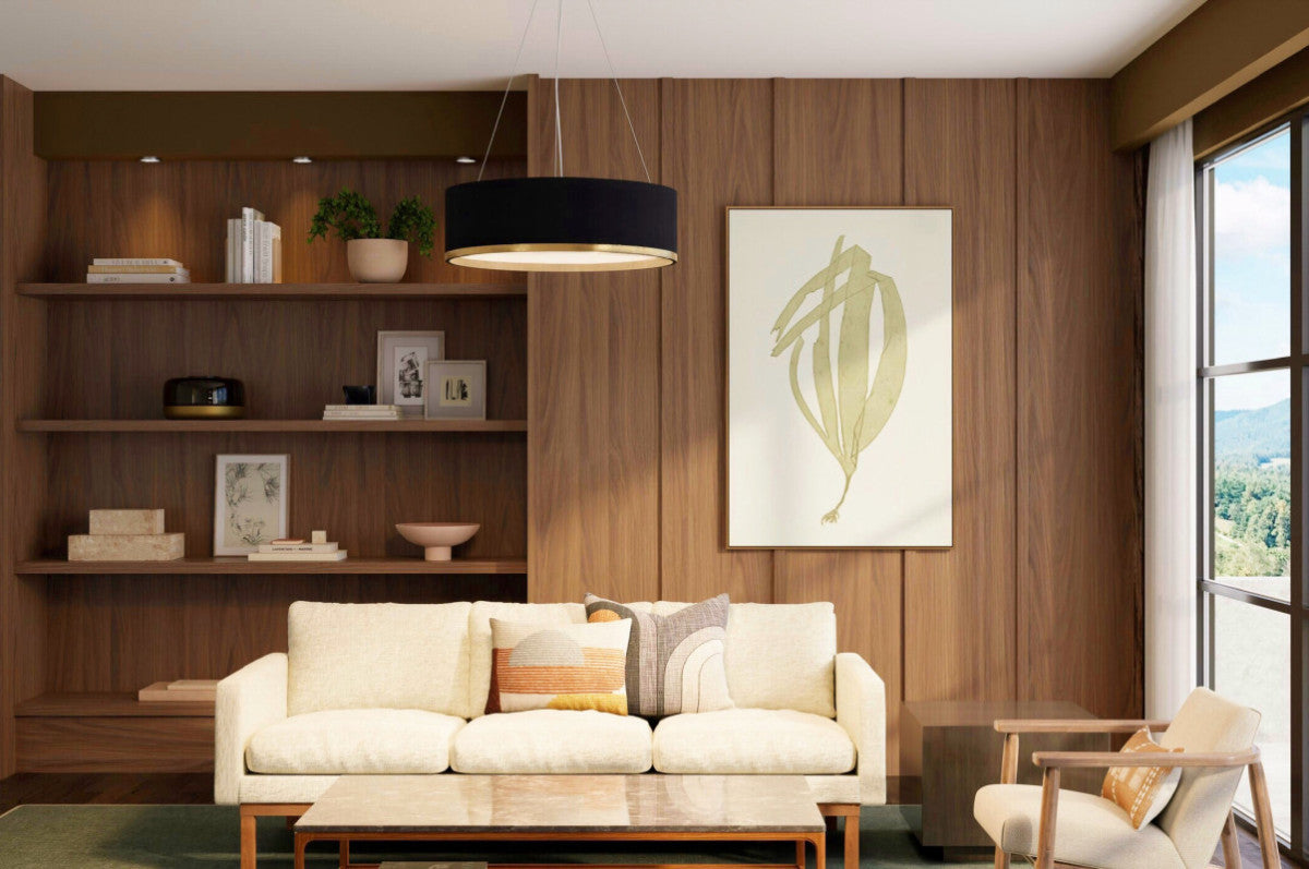 Accord Lighting 1550 Cylindrical Accord Pendant room setting