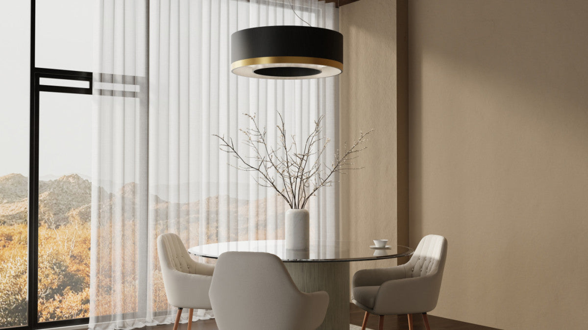 Accord Lighting 1558LED Cylindrical Accord Pendant room setting