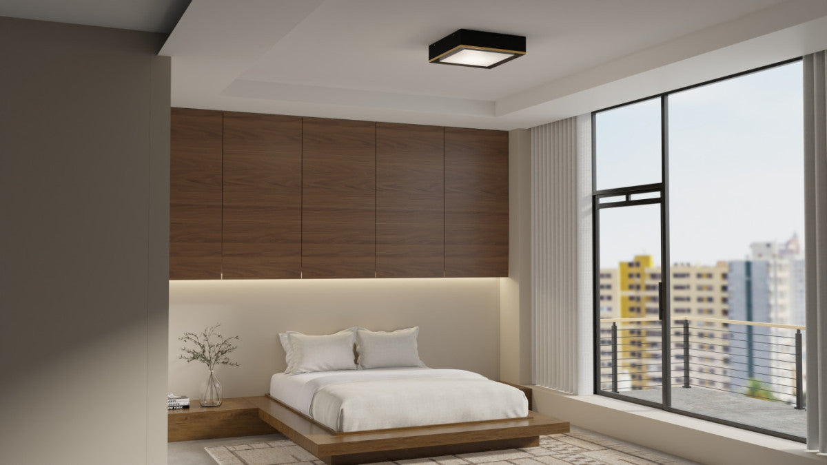 Accord Lighting 5132LED Squadro Accord Ceiling room setting