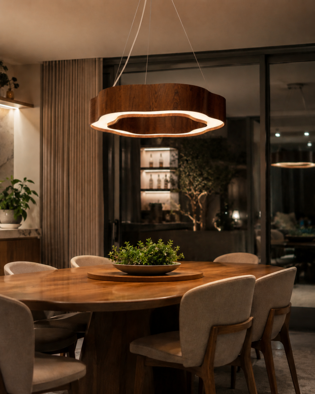 Accord Lighting 1651LED Organic Accord Pendant room setting