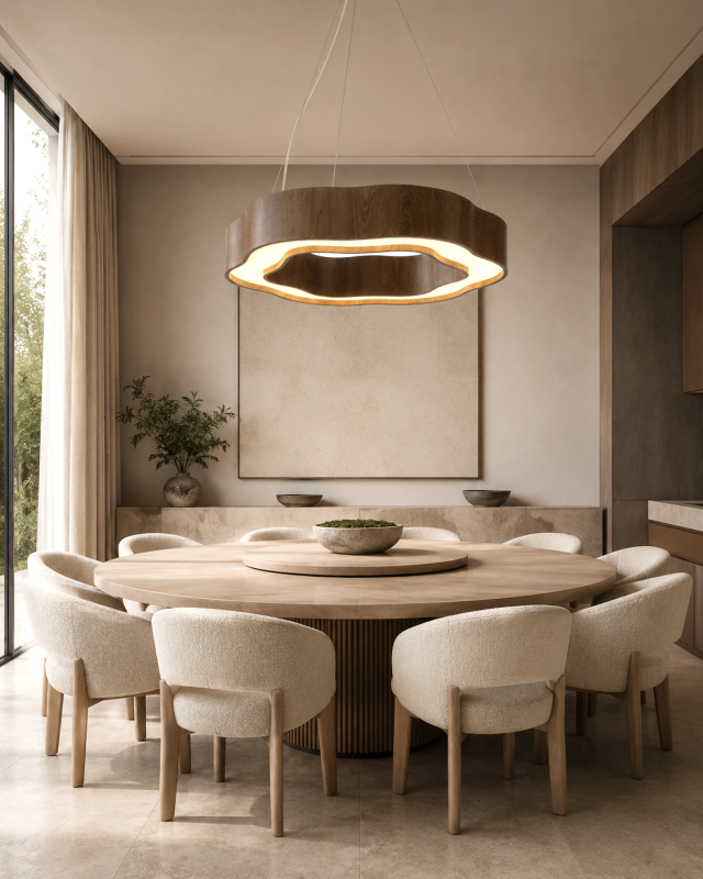 Accord Lighting 1651LED Organic Accord Pendant room setting