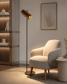 Accord Lighting 3065 Cylindrical Accord Floor Lamp room setting
