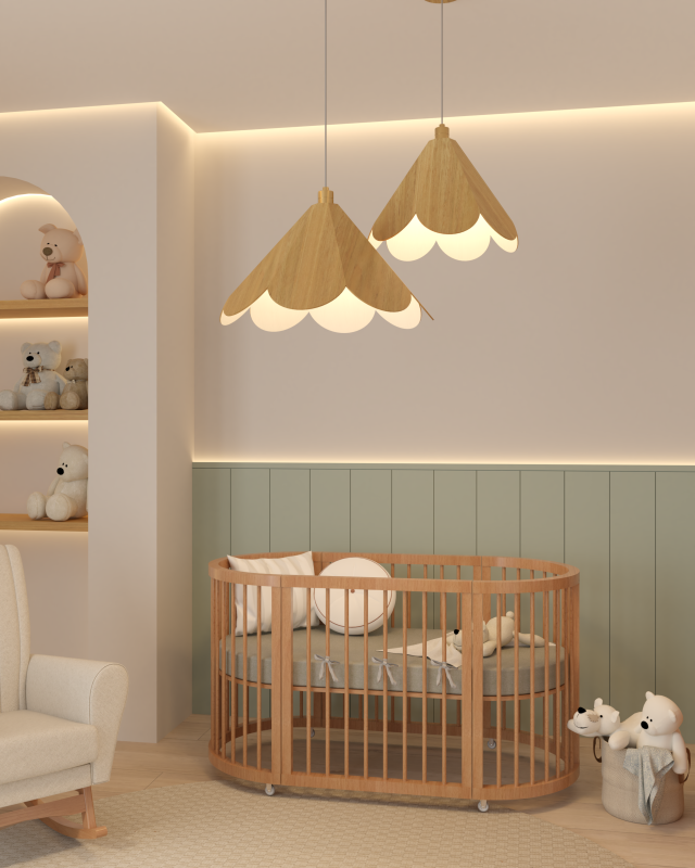 Accord Lighting 1657 Aura Accord Pendant room setting