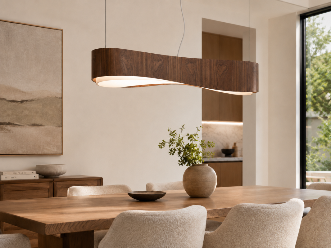 Accord Lighting 1653LED Meandro Accord Pendant room setting