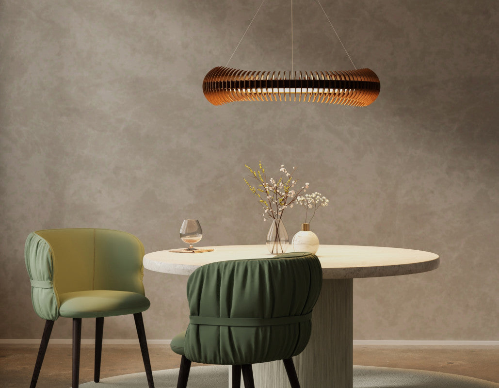 Accord Lighting 1533LED Lampe de Legno Suspension aménagement de la chambre