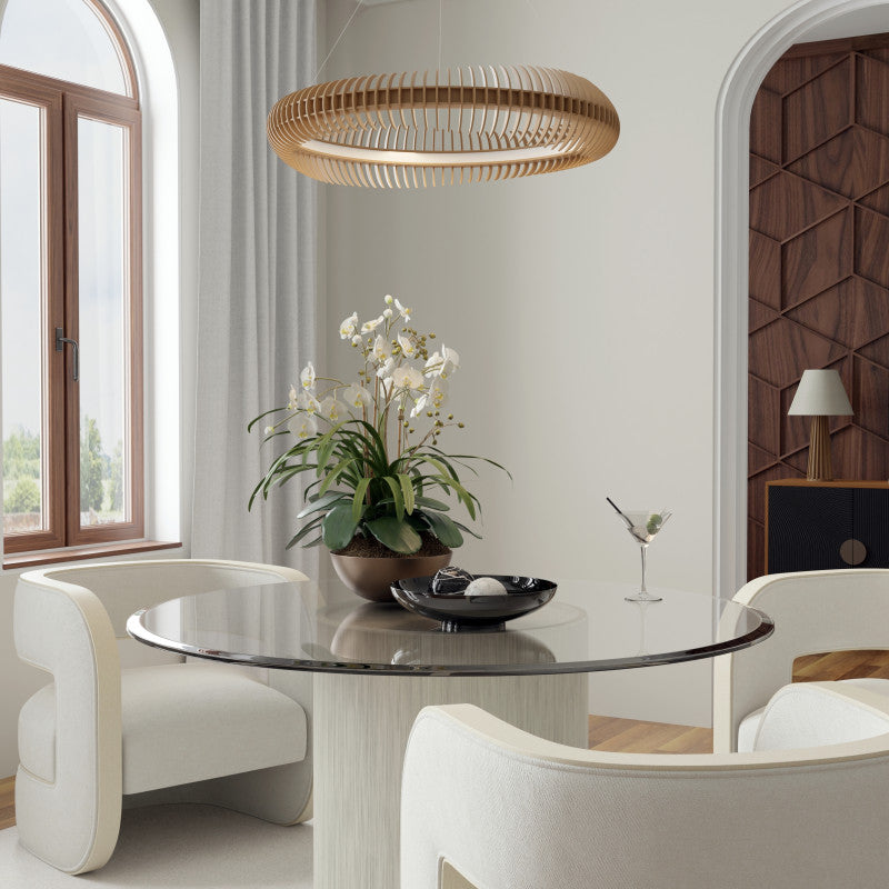 Accord Lighting 1533LED Lampe de Legno Suspension aménagement de la chambre