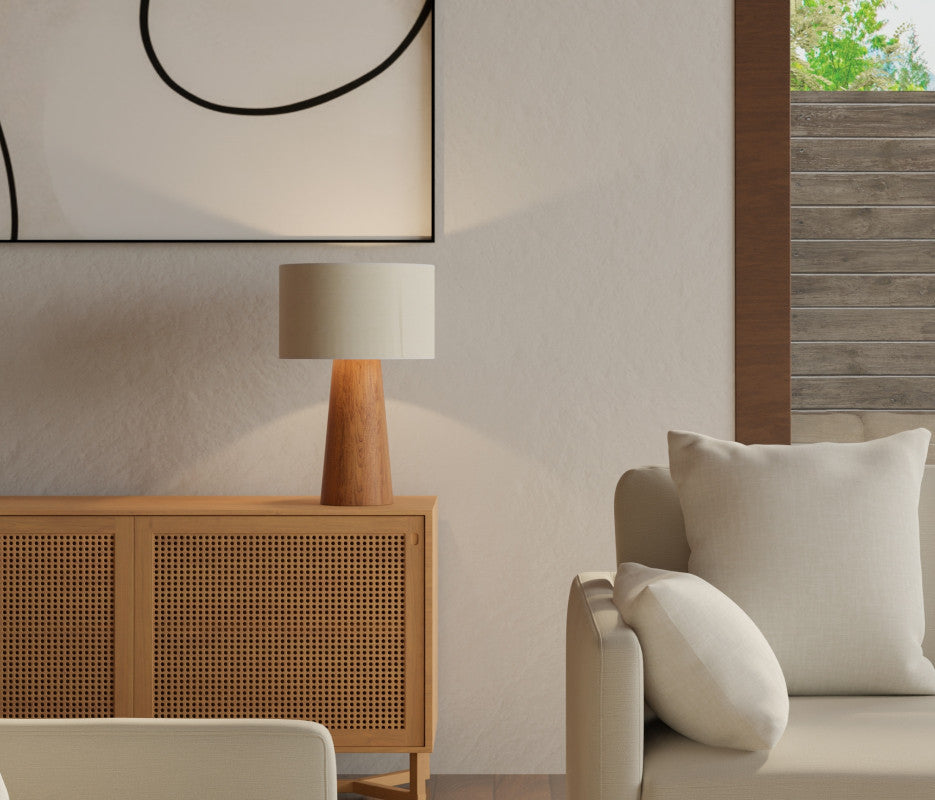 Accord Lighting 7026 Conical Accord Table Lamp room setting