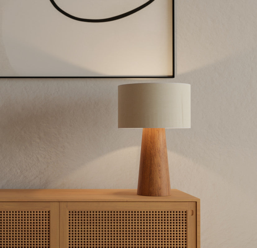 Accord Lighting 7094 Cylindrical Accord Table Lamp room setting