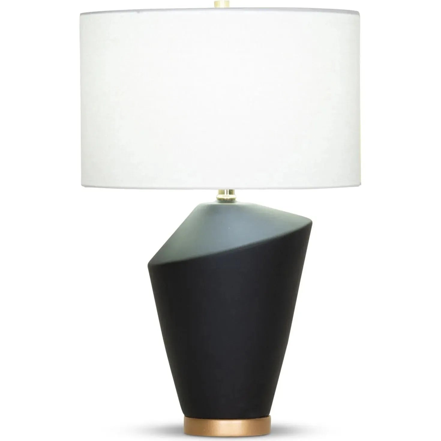 Flow Decor-4371-OWL-Table Lamps-Gavin-Black