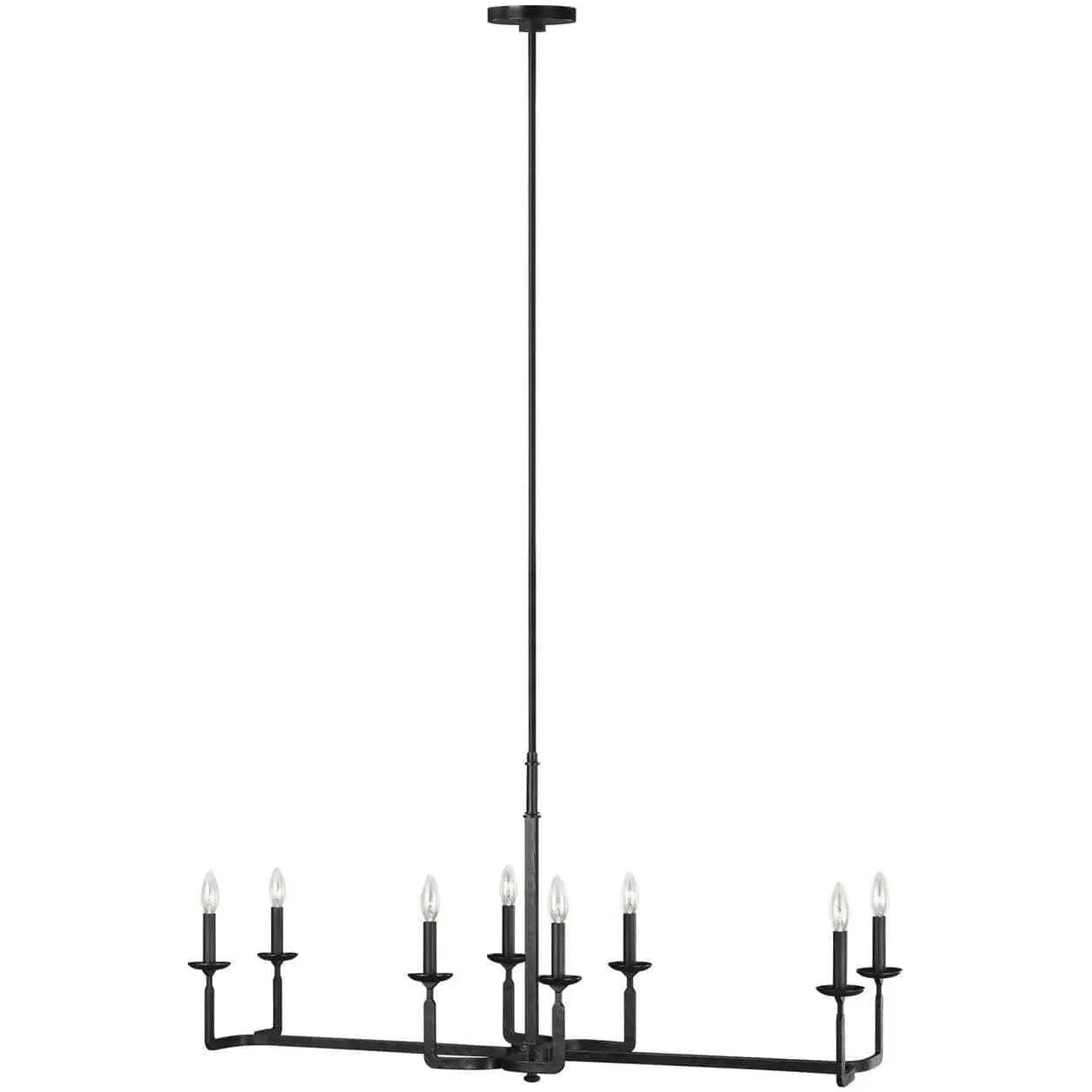 Generation Lighting - Ansley Linear Chandelier - F3292/8AI | Montreal Lighting & Hardware