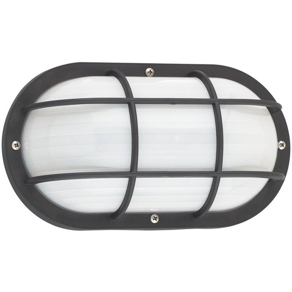Generation Lighting - Bayside Outdoor Oval Caged Marine Light - 89806-12 | Montreal Lighting & Hardware