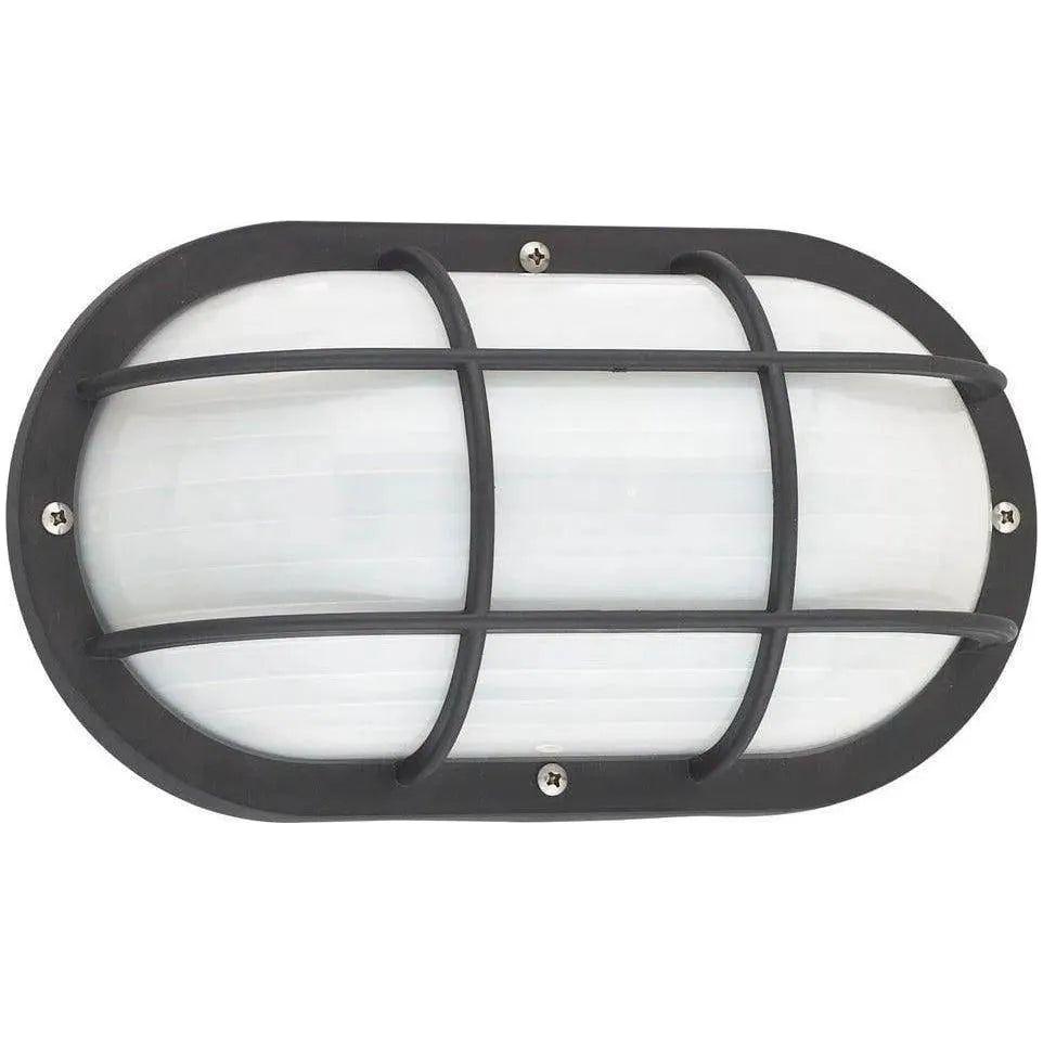 Generation Lighting - Bayside Outdoor Oval Caged Marine Light - 89806-12 | Montreal Lighting & Hardware