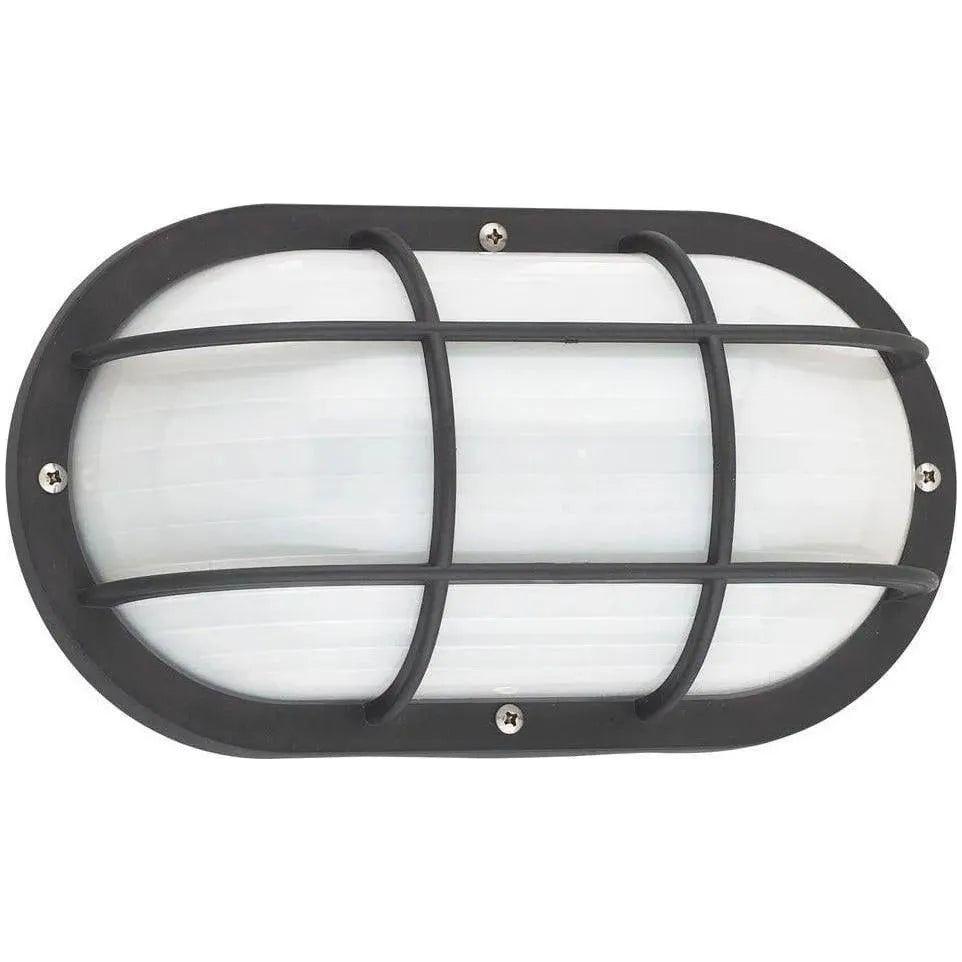 Generation Lighting - Bayside Outdoor Oval Caged Marine Light - 89806-12 | Montreal Lighting & Hardware