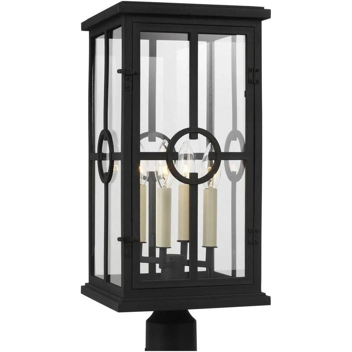 Generation Lighting - Belleville Outdoor Post Lantern - OL15307TXB | Montreal Lighting & Hardware