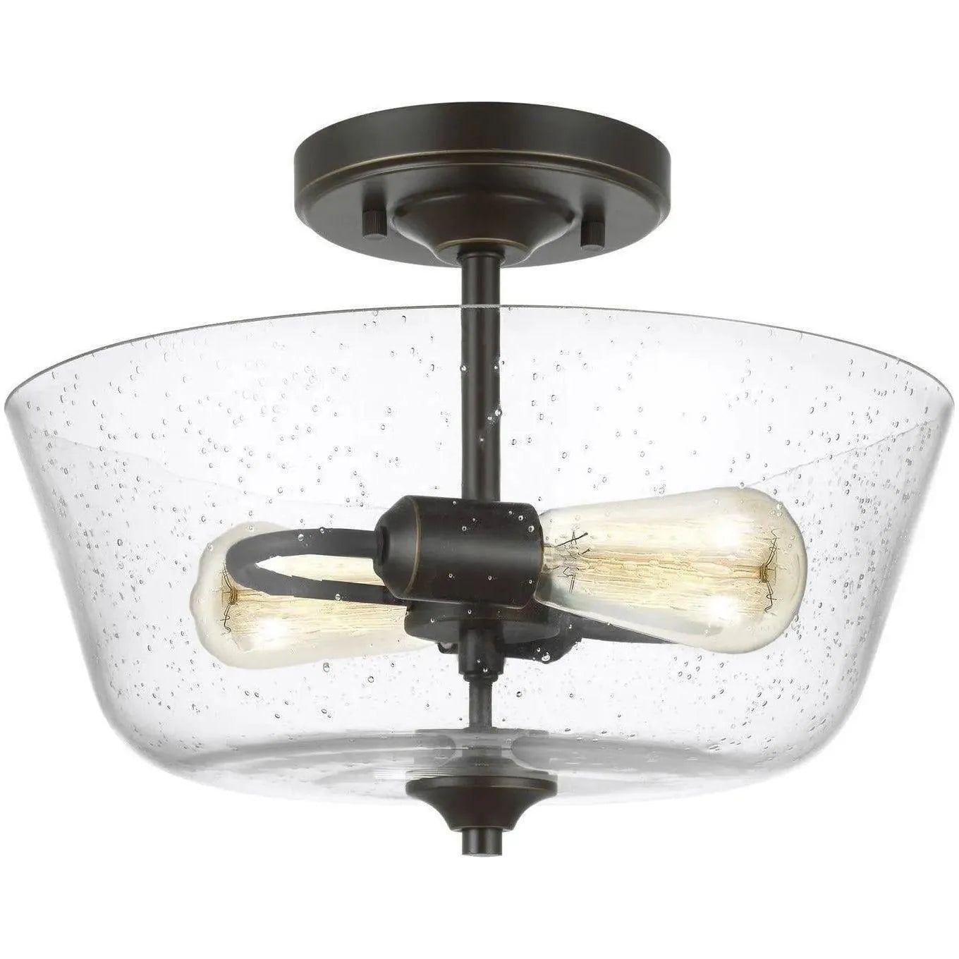 Generation Lighting - Belton Ceiling Semi-Flush Mount - 7714502-710 | Montreal Lighting & Hardware