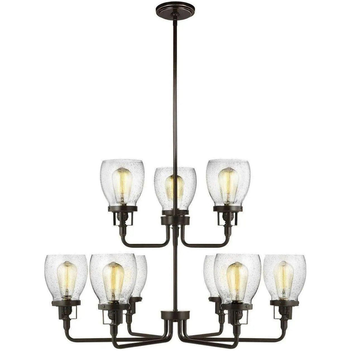 Generation Lighting - Belton Up Chandelier - 3214505EN7-710 | Montreal Lighting & Hardware
