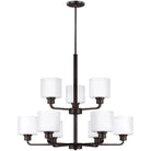 Generation Lighting - Canfield Chandelier - 3128809EN3-710 | Montreal Lighting & Hardware