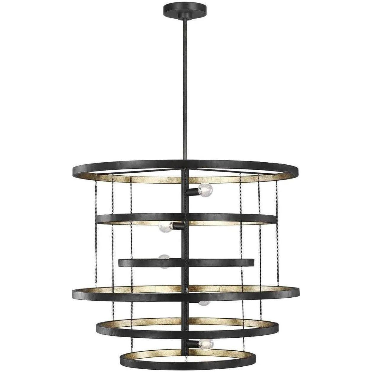Generation Lighting - Celeste Chandelier - F3340/5AI/ADB | Montreal Lighting & Hardware