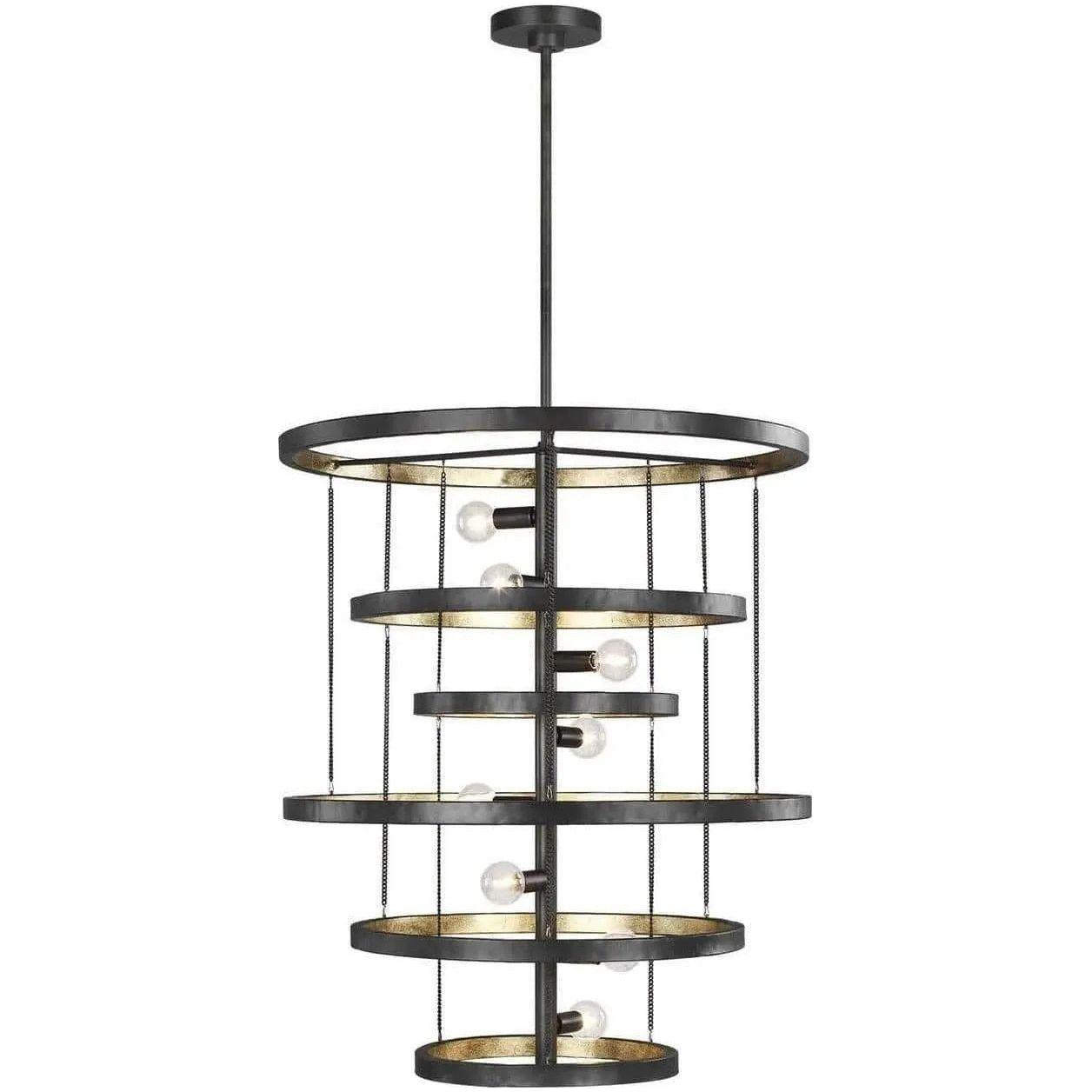 Generation Lighting - Celeste Chandelier - F3341/8AI/ADB | Montreal Lighting & Hardware