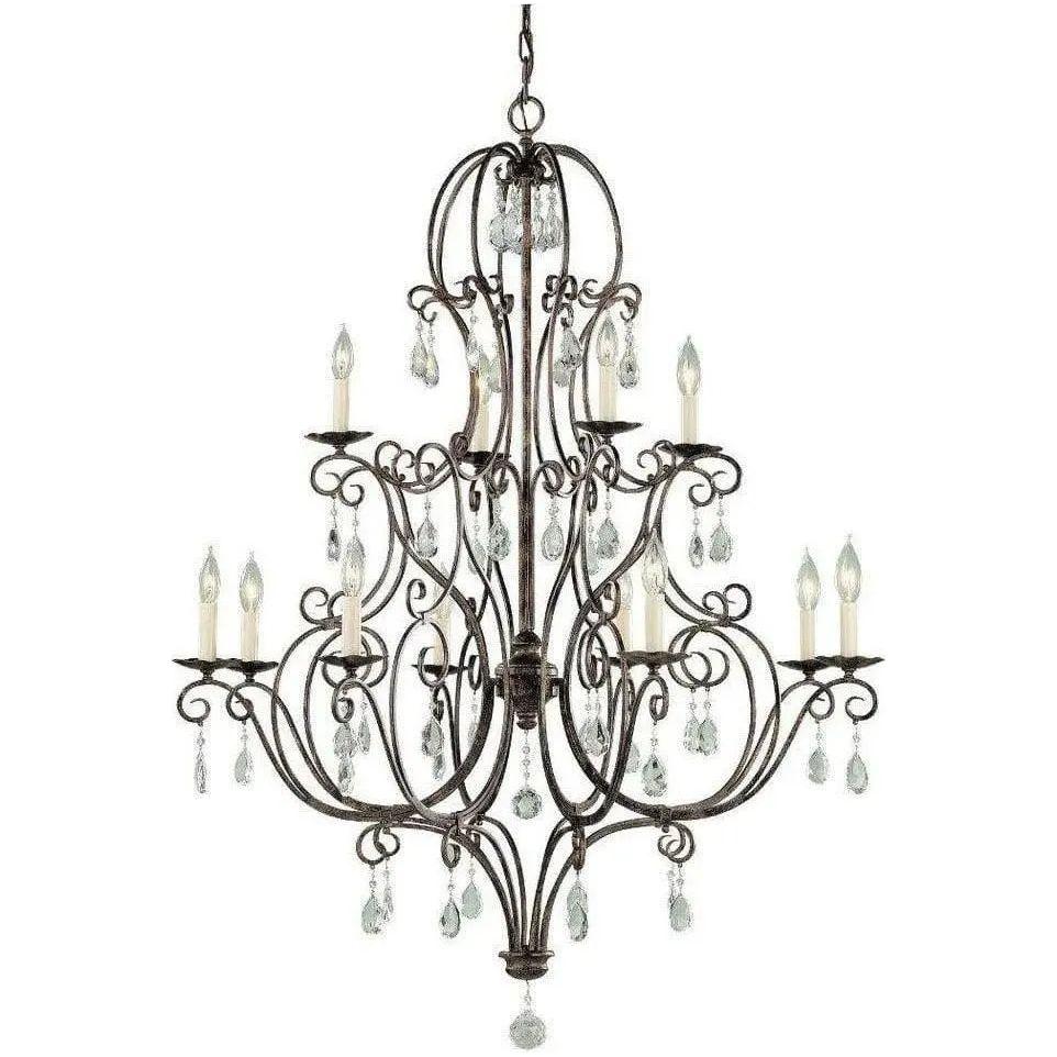 Generation Lighting - Chateau Chandelier - F1938/8+4MBZ | Montreal Lighting & Hardware