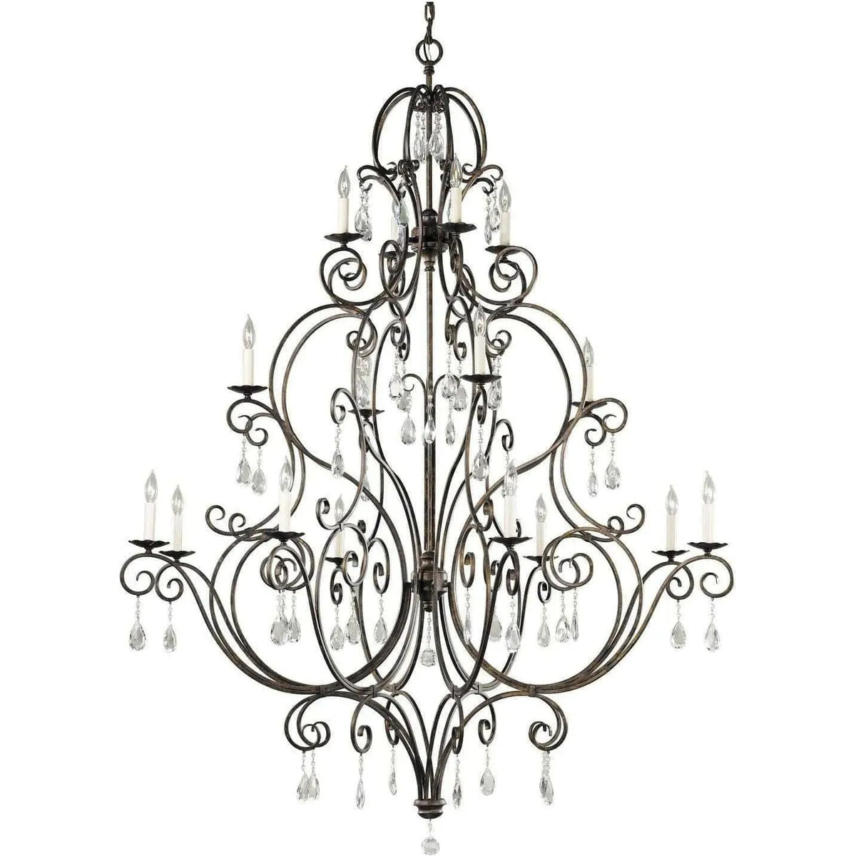 Generation Lighting - Chateau Chandelier - F2110/8+4+4MBZ | Montreal Lighting & Hardware