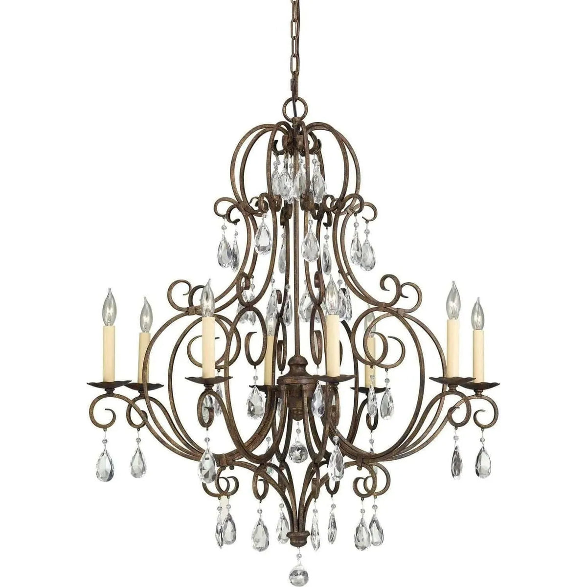 Generation Lighting - Chateau Chandelier - F2303/8MBZ | Montreal Lighting & Hardware