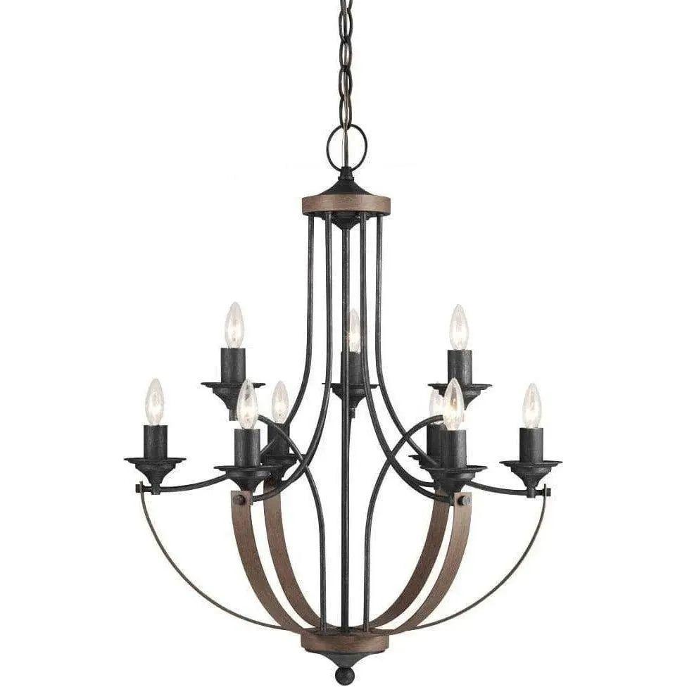 Generation Lighting - Corbeille Chandelier - 3280409-846 | Montreal Lighting & Hardware