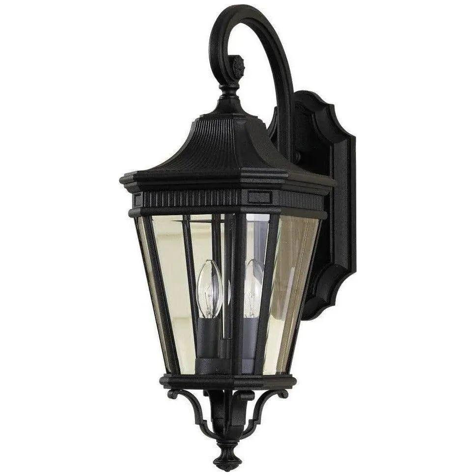 Generation Lighting - Cotswold Lane Outdoor Wall Lantern - OL5400BK | Montreal Lighting & Hardware