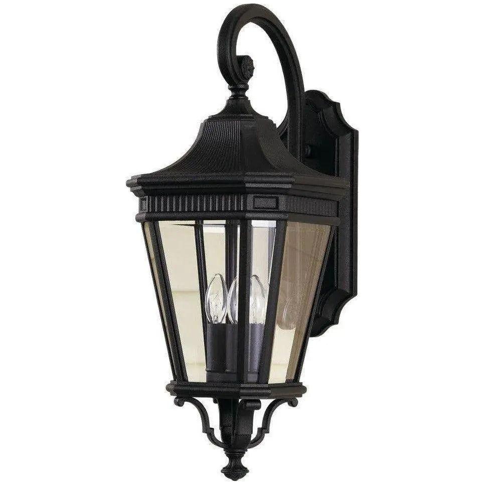 Generation Lighting - Cotswold Lane Outdoor Wall Lantern - OL5401BK | Montreal Lighting & Hardware