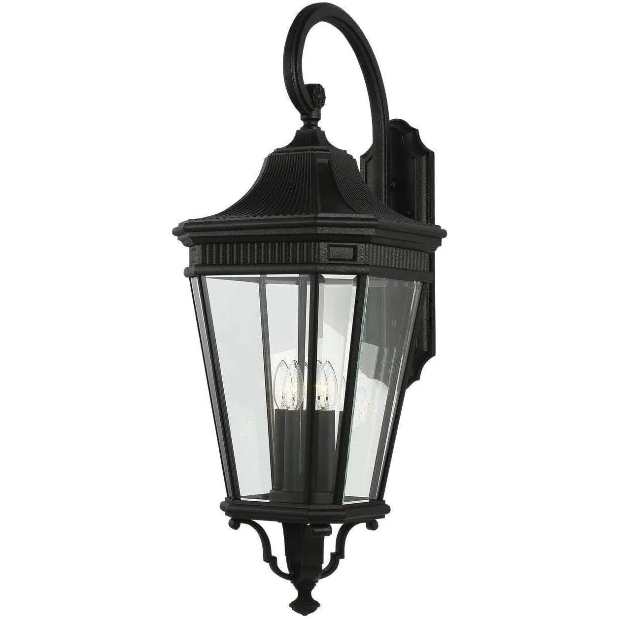 Generation Lighting - Cotswold Lane Outdoor Wall Lantern - OL5402BK | Montreal Lighting & Hardware