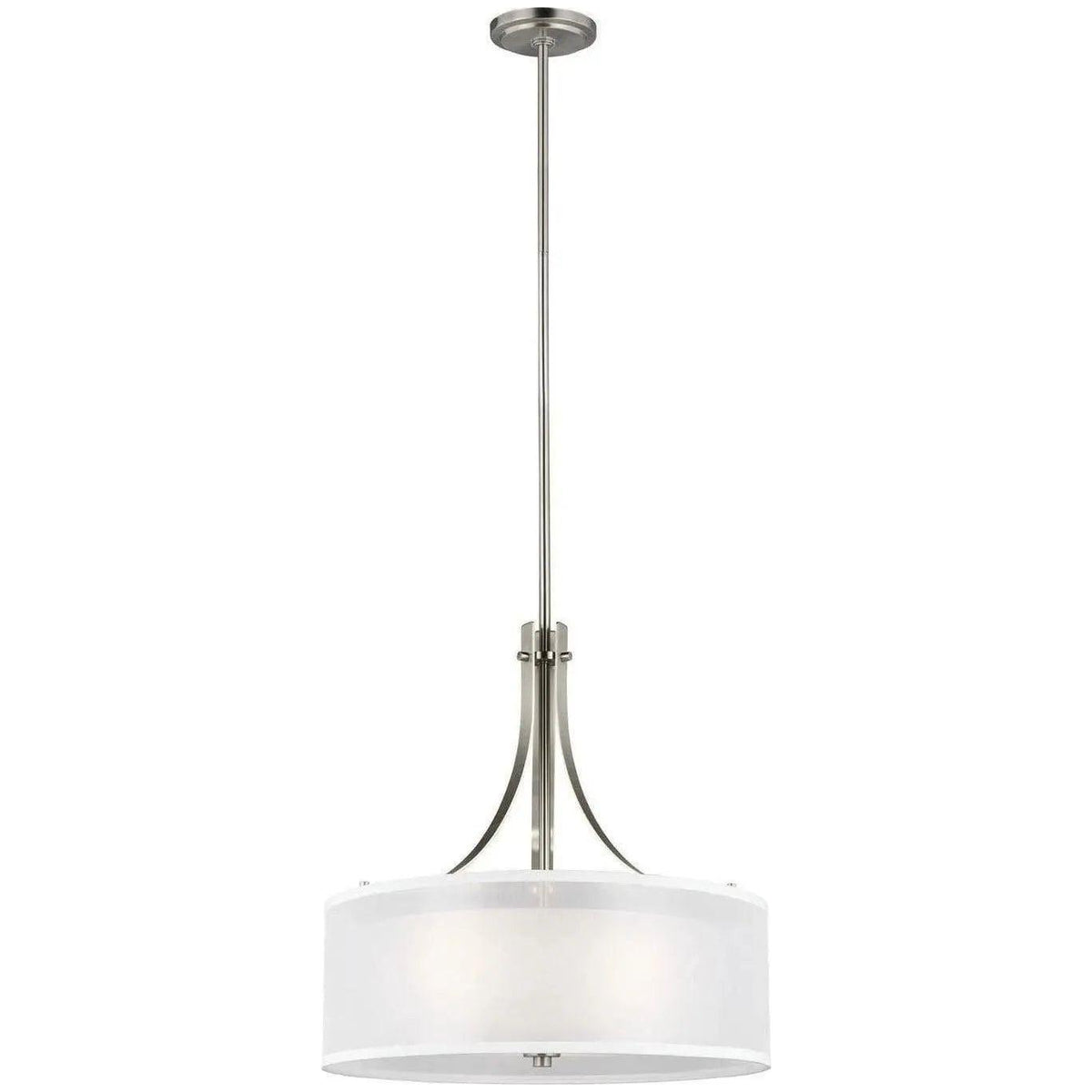 Generation Lighting - Elmwood Park Drum Shade Pendant - 6537303EN3-962 | Montreal Lighting & Hardware