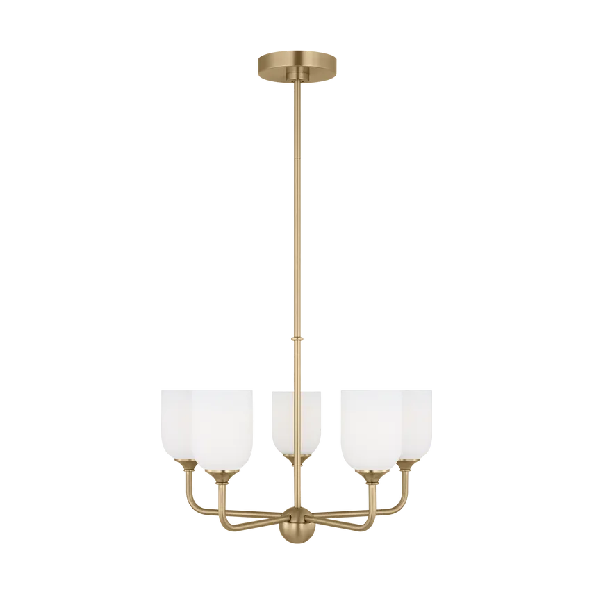 Generation Lighting - Emile Chandelier - GLC1085SB | Montreal Lighting & Hardware